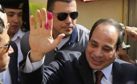 السيسي يحصل على 96,9 في الانتخابات الرئاسية