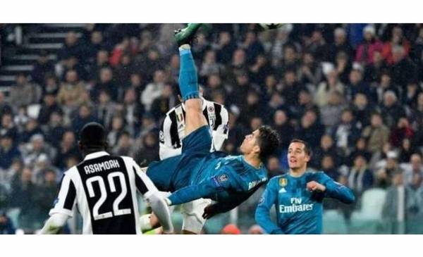 هدف خيالي لرونالدو على طريقة كابتن ماجد ... فيديو