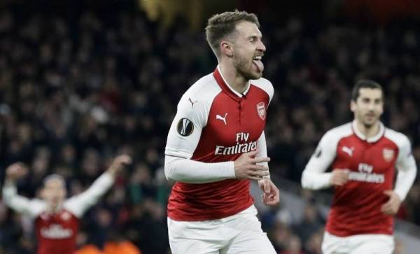 مدرب ارسنال يكيل المديح لرامسي بعد الفوز على تشسكا