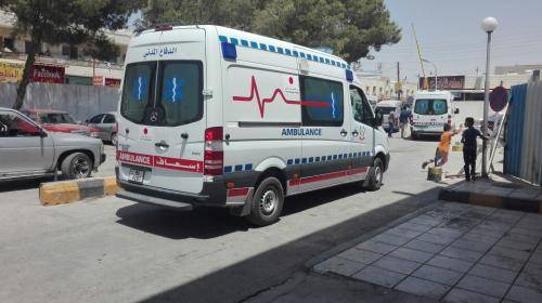 3 إصابات في انهيار مبنى قيد الانشاء في خريبة السوق