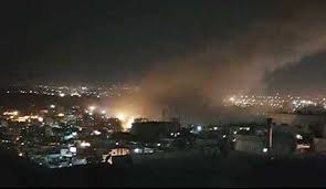 بالصور..هكذا تصدى الدفاع الجوي السوري لصواريخ العدوان