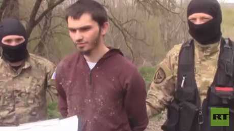 شاهد لحظة إلقاء الأمن الروسي القبض على عناصر داعش