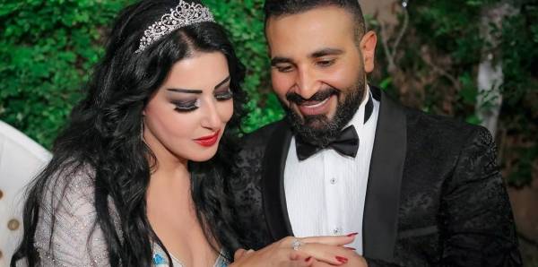 انتقادات حادة تطال سمية الخشاب وأحمد سعد بسبب “صورة العمرة”