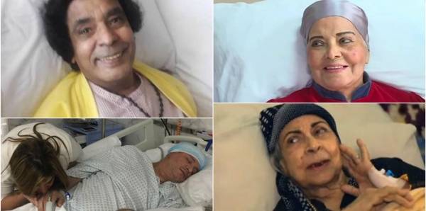 مصر.. المرض يطارد نجوم الفن منذ بداية العام الجاري
