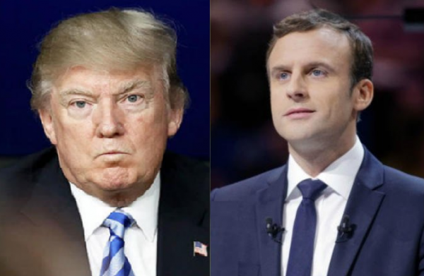 خلافات عميقة تستبق لقاء ماكرون  ترامب