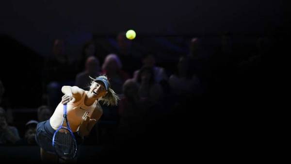 شارابوفا تودع مبكرا بطولة شتوتغارت