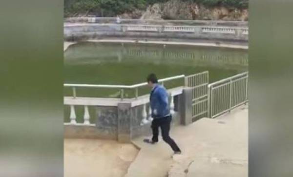 بالفيديو: حاول إيذاء قرد.. فلقّنه درساً قاسياً!