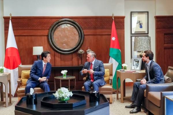 الملك: اليابان شريك قوي للأردن ونقدر دورها القيادي عالمياً