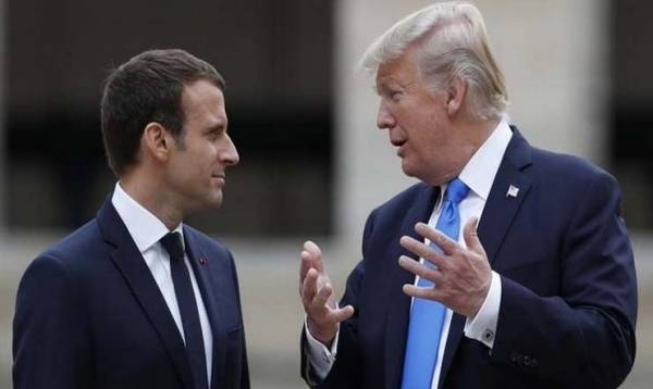 ماكرون يريد إعادة صياغة العلاقات مع ترمب