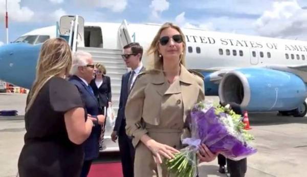 ايفانكا ترامب تصل القدس لحضور مراسم نقل السفارة الامريكية (فيديو وصور)