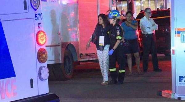 إصابة 15 شخصاً جراء انفجار قنبلة بمطعم في كندا