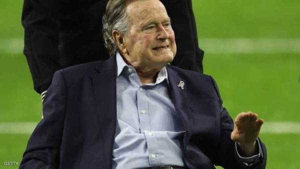 نقل بوش الأب إلى المستشفى