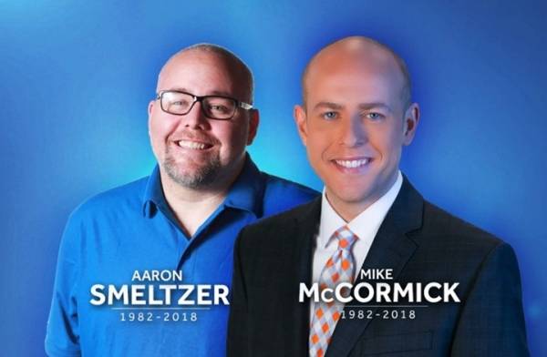 بالفيديو... شجرة تقتل صحفيين خلال تغطية اخبار عاصفة مطيرة