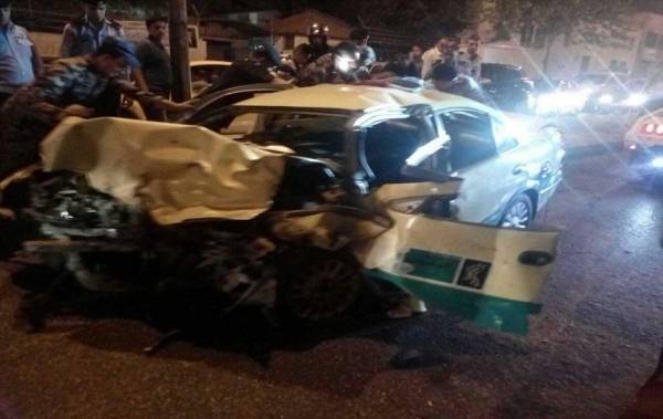 8 اصابات بحادثي سير في اربد وصافوط