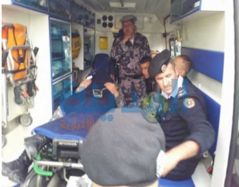 طعن دركي من قبل محتج على الرابع ..شاهد (صور للجاني والسلاح )