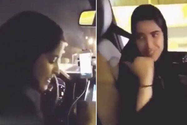 شاهد.. أول فتاة تعمل سائقة في “أوبر” بالرياض.. وحوار بينها وبين أحد الزبائن