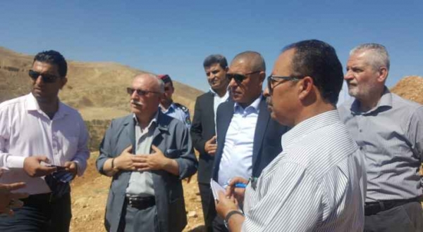 الكسبي يوعز بسرعة إنجاز طريق جرش قبل مهرجان جرش