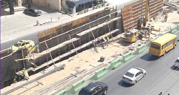 تحويلات مرورية لمشروع تقاطع المدينة الرياضية