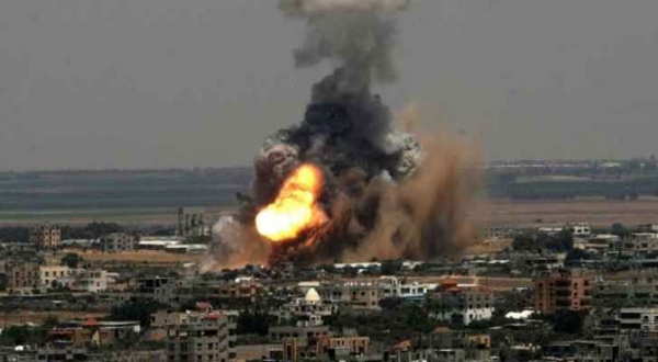 جريحان جراء قصف الاحتلال على قطاع غزة