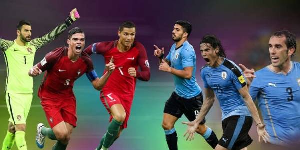 ملحمة كروية نارية بين البرتغال والأوروغواي في مونديال روسيا