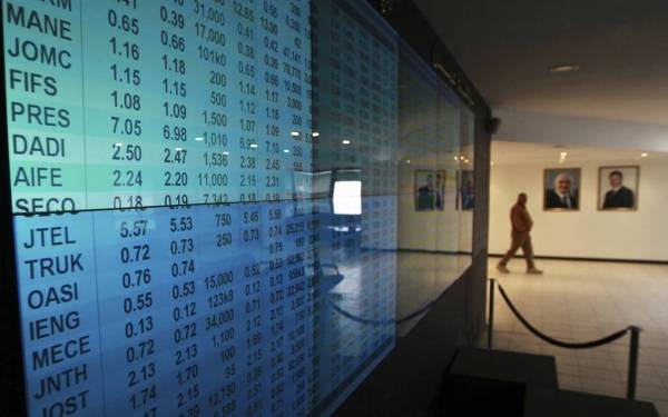 البورصة تنخفض الى أدنى مستوى منذ 2015