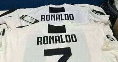 قمصان كريستيانو رونالدو مع يوفنتوس تبدأ فى الظهور