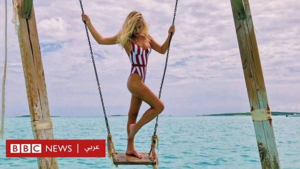 قرش يعض العارضة كاترينا زاروتسكي خلال استلقائها للتصوير.. بالصور