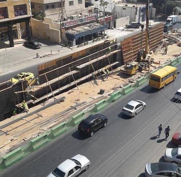 إنجاز مشروع نفق الصحافة منتصف أيلول المقبل