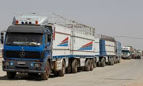 الداوود: 120 شاحنة تدخل إلى ساحة التبادل مع العراق يوميا