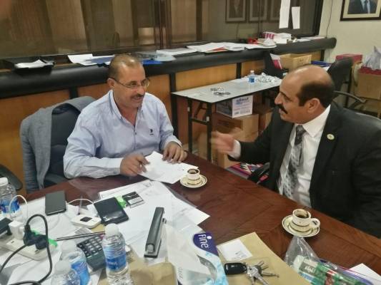 المدير التنفيذي لمهرجان جرش .. يلتقي رئيس اتحاد الكتاب