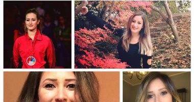 قصة صور.. سارة عاصم نجمة الكاراتيه تجمع بين التفوق والجمال