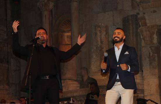 السلمان والحلاني يحيا أول حفلات مهرجان جرش 2018  شاهد الصور