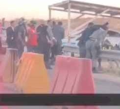 اعتداء على رقيب سير أوقف فاردة عرس في شارع الأردن..فيديو