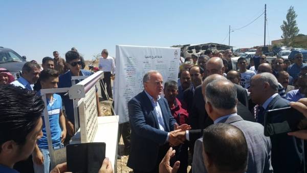 مراد يضع حجر الاساس للفرع الانتاجي في قضاء رحابالدجانية