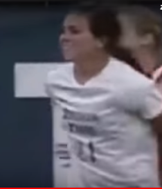 لقطات غريبة وطريفة في الرياضات النسائية  فيديو