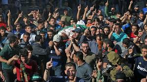 155 شهيدا في قطاع غزة منذ بدء مسيرات العودة