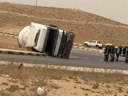 وفاة شخص اثر تدهور صهريج في محافظة العقبة