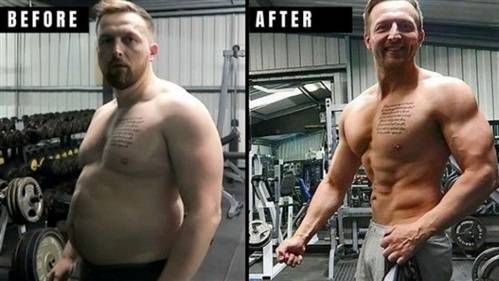 استعان بطفله لخسارة 25 كلغ من وزنه