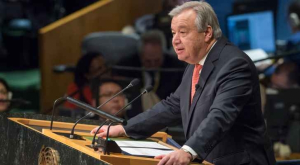 غوتيريش يقدّم أربعة مقترحات لحماية الفلسطينيين