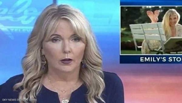 على الشاشة.. مذيعة أميركية تقرأ أكثر تقرير مؤلم بحياتها