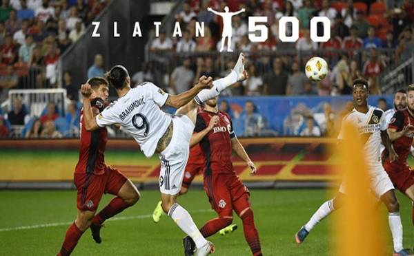 فيديو.. أكثر من 3 ملايين مشاهدة لهدف إبراهيموفيتش المذهل