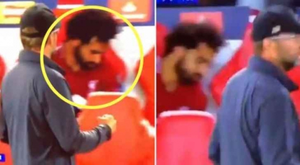 عاصفة جدل بشأن تصرف صلاح بعد هدف فيرمينو