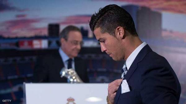 تصريح مهين من رئيس ريال مدريد بحق رونالدو
