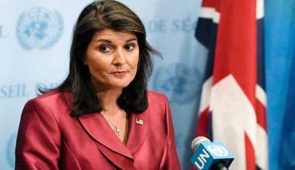 هايلي: الولايات المتحدة لن ترغم الأسد على الرحيل اميركا  الرئيس_السوري