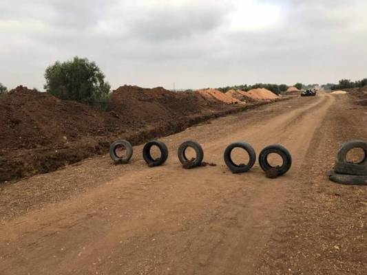 اربد: مواطنون يوقفون العمل بـالغاز الاسرائيلي لليوم الثالث