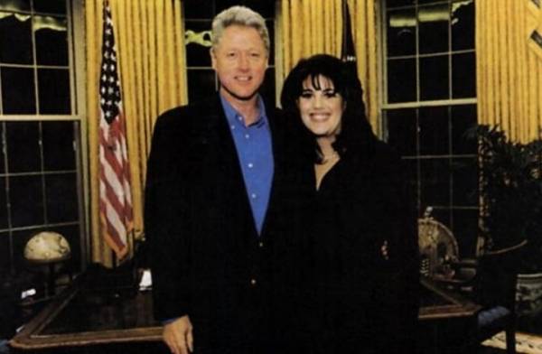 لأول مرة.. فيديو لكلينتون مع مونيكا بـيوم الفضيحة (شاهد)