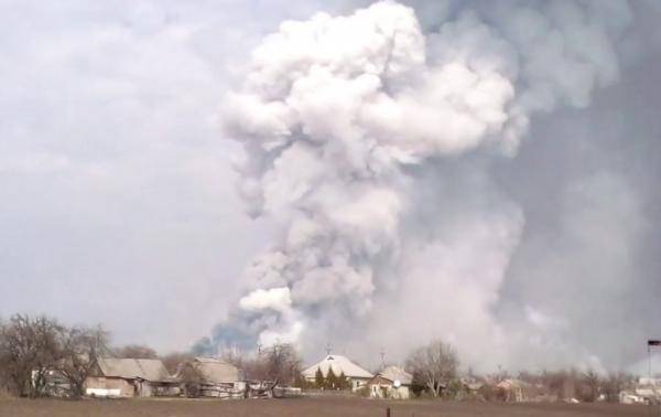 انفجار بمستودع للذخيرة بوزارة الدفاع الأوكرانية