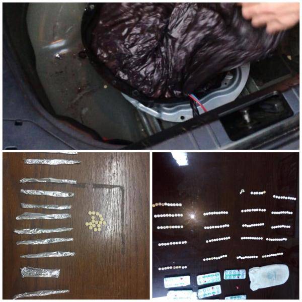 احباط تهريب 28 الف حبة مخدرة الى خارج المملكة