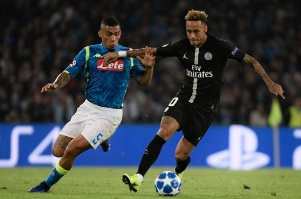 تأزم مجموعة نابولي وسان جيرمان بعد التعادل