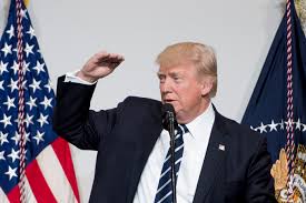 شاهد.. النوم يسيطر على ملك المغرب وترامب ينظر إليه